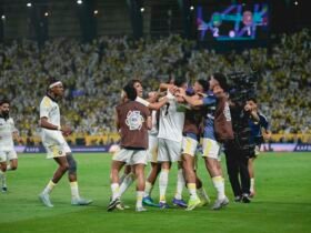 Cristiano Ronaldo marca duas vezes, Al-Nassr goleia e é campeão saudita