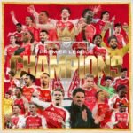 Arsenal é campeão inglês após 22 anos de jejum
