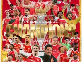 Arsenal é campeão inglês após 22 anos de jejum