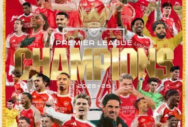 Arsenal é campeão inglês após 22 anos de jejum