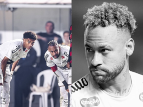 Neymar e Robinho Jr.