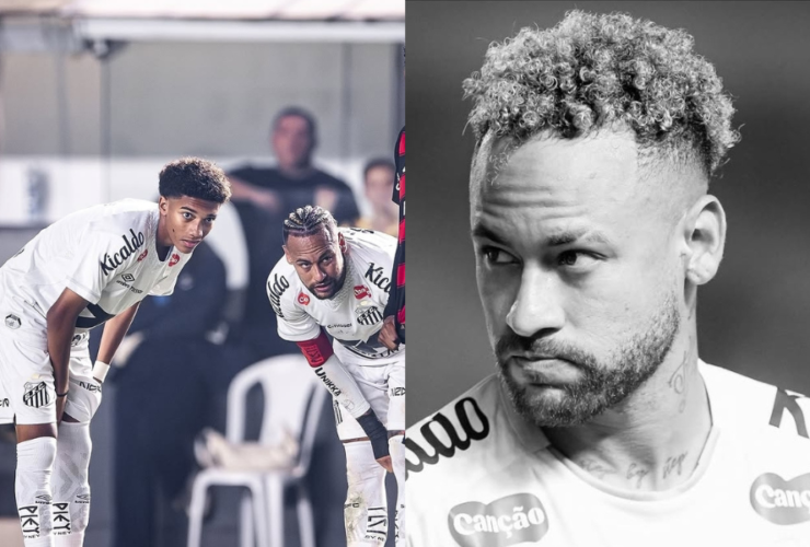 Neymar e Robinho Jr.