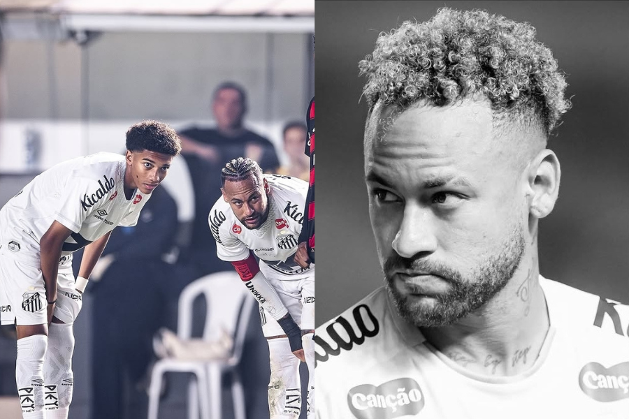Neymar e Robinho Jr.