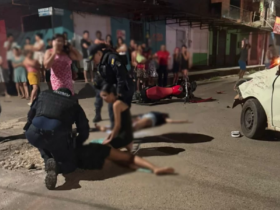 Perseguição policial acaba em acidente em Itaituba.