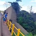 Imagens do acidente na PA-287