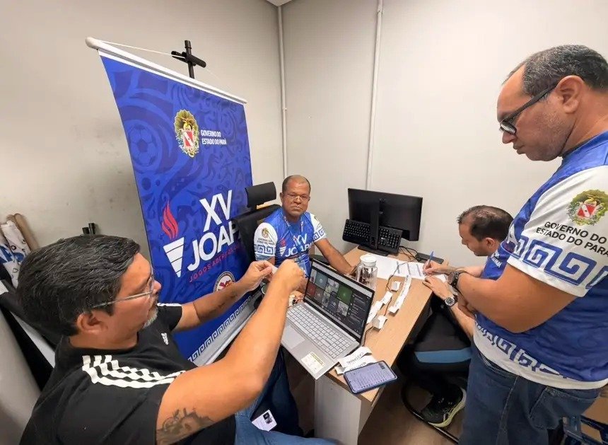 Preparativos para o Joapa em Benevides, no Pará