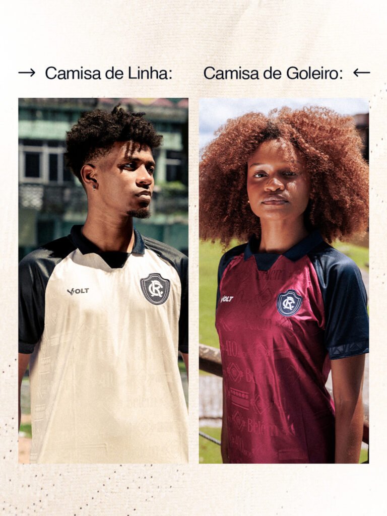 Novos uniformes do Remo