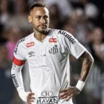 Neymar em ação pelo Santos