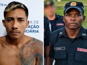 Homem identificado como Michael Leal de Souza foi baleado durante operação no bairro da Cabanagem; arma foi apreendida pela polícia.