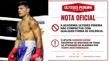 Atleta foi suspenso por tempo indeterminado enquanto Polícia Civil investiga acusação registrada na Delegacia Especializada no Atendimento à Mulher.
