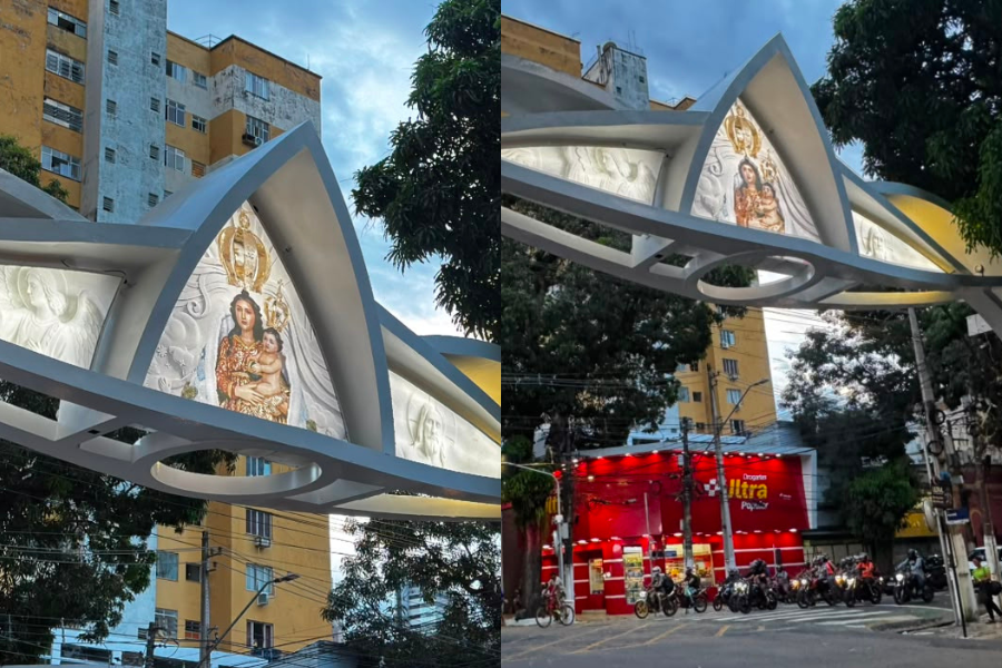 A nova identidade visual acompanha o tema escolhido para o Círio deste ano: “Maria, Missionária que nos dá Jesus”.