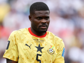 Na imagem de destaque, o jogador Thomas Partey, de Gana.