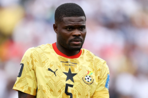 Na imagem de destaque, o jogador Thomas Partey, de Gana.