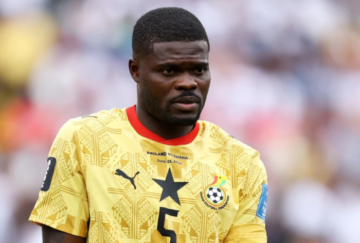 Na imagem de destaque, o jogador Thomas Partey, de Gana.