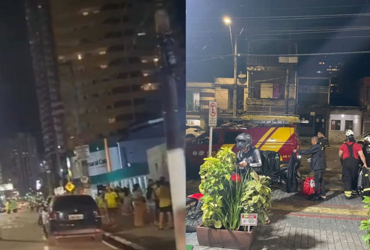 Moradores da capital sentiram os abalos em diversos bairros na noite desta quarta-feira (24).