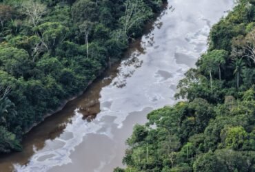 Carga de óleo tomba e contamina rio no Pará; PRF apura crime ambiental