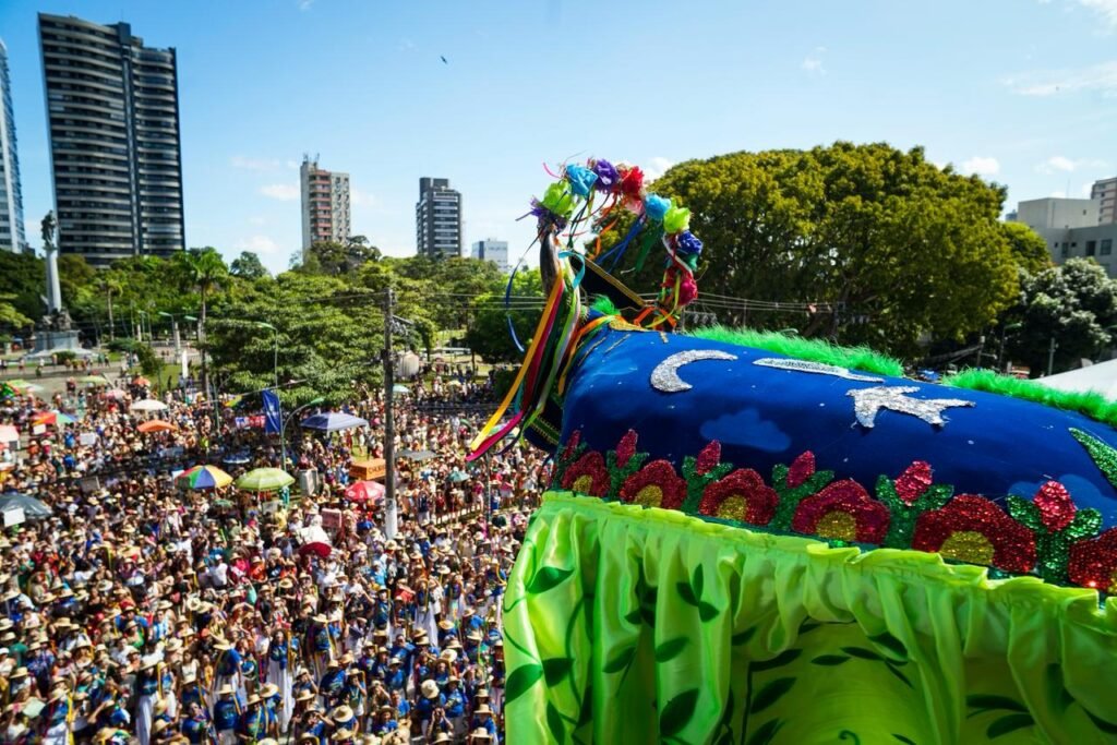 Cortejo deve reunir cerca de 35 mil pessoas no centro da capital paraense e marca o início da temporada 2026 do Arraial do Pavulagem