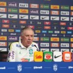 Carlo Ancelotti durante entrevista coletiva pela Seleção Brasileira em Nova Jersey