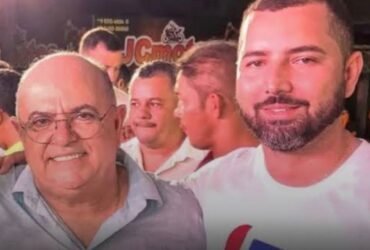 Prefeito de Capanema, Claudionor Moreira, e Francisco Almir de Lima Neto.