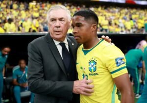 Endrick e Ancelotti