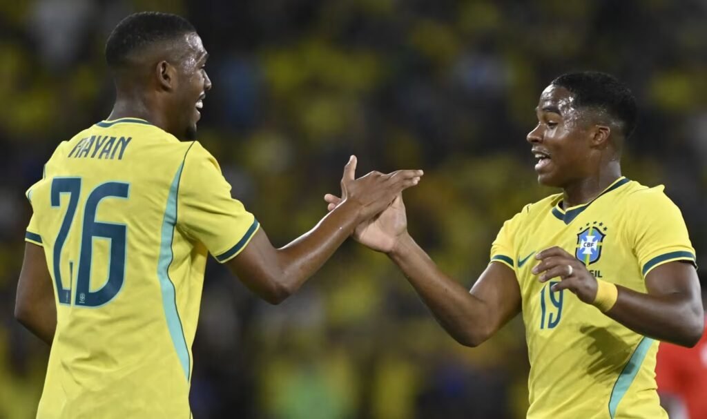 Rayan e Endrick aceleram renovação do Brasil na Copa do Mundo