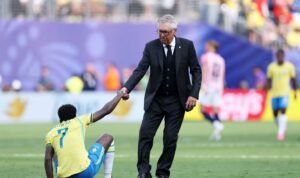 "Não é um fim, é o início de um novo ciclo", diz Ancelotti mirando 2030