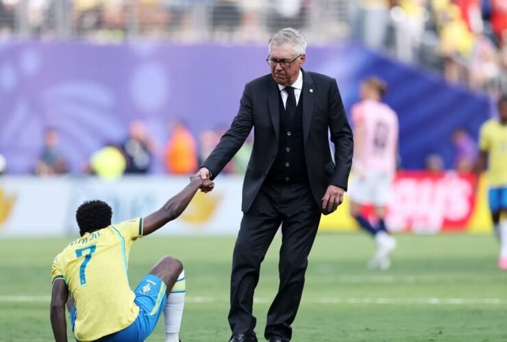 "Não é um fim, é o início de um novo ciclo", diz Ancelotti mirando 2030