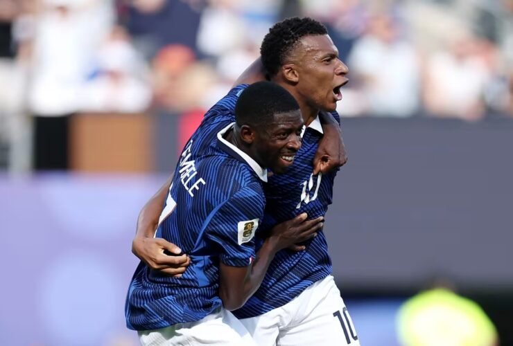 Mbappé e Dembélé repetem feito histórico do Brasil na Copa
