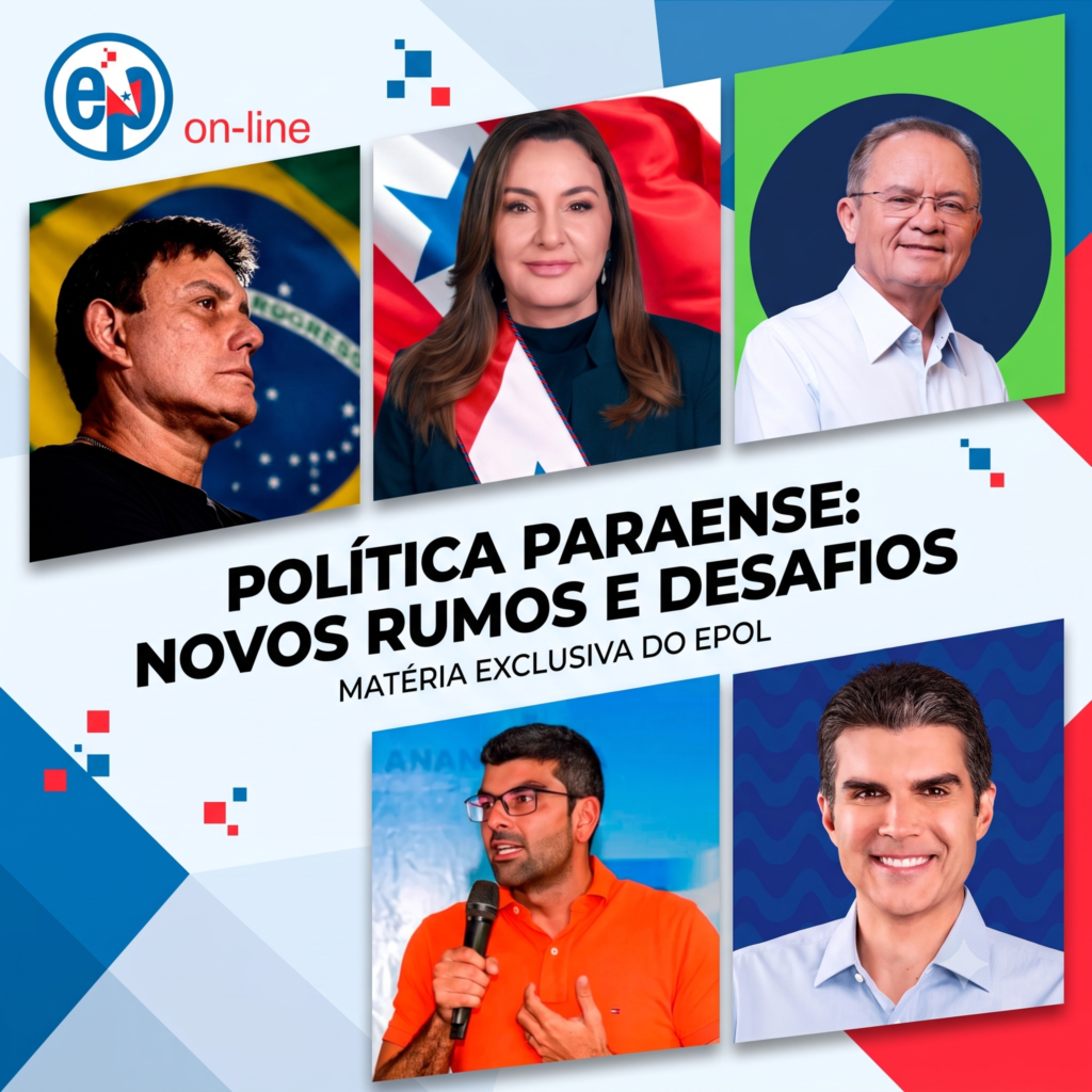 Montagem com fotos de Daniel Santos, Helder Barbalho, Hana, Zequinha Marinho e Éder Mauro