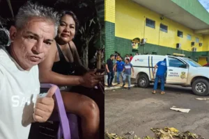 Na imagem em destaque, Ana Vera e o suspeito do crime