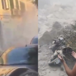 Na imagem em destaque, os impactos do terremoto