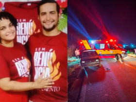 Na imagem em destaque, Rosângela Galvão e Massilanio Melo Rodrigues