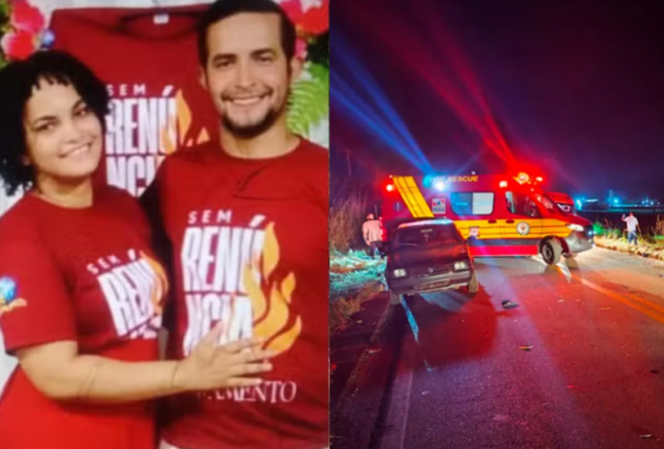 Na imagem em destaque, Rosângela Galvão e Massilanio Melo Rodrigues