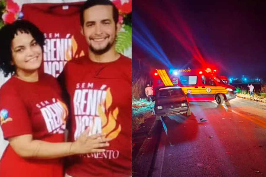 Na imagem em destaque, Rosângela Galvão e Massilanio Melo Rodrigues
