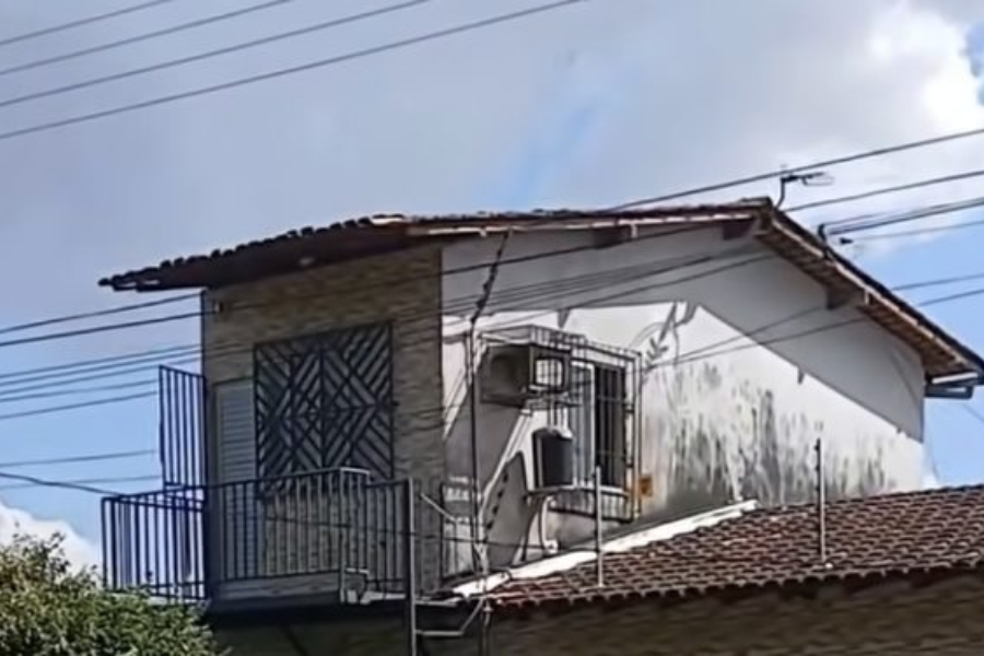 Na imagem em destaque, o local onde o crime teria acontecido na Marambaia.