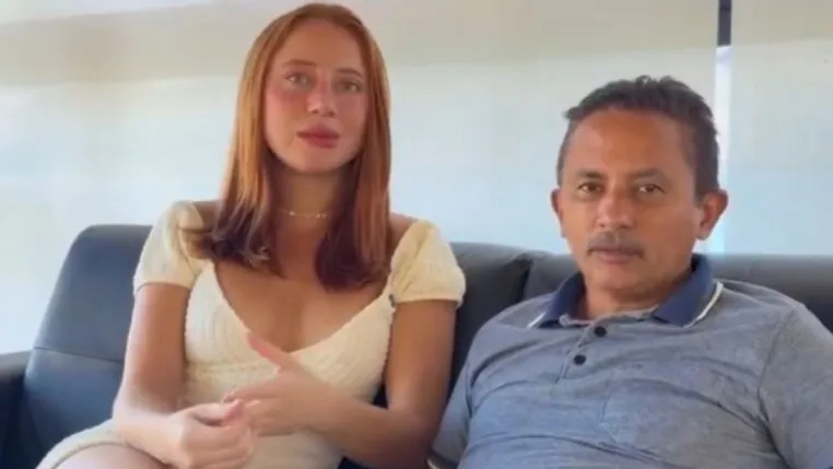 manoel gomes e a agora ex-namorada