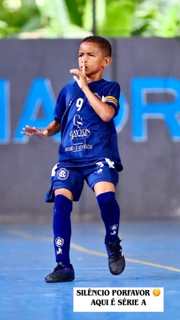Joia do Remo ganha chance no Palmeiras aos 9 anos