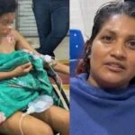 Na imagem em destaque, a vítima e a suspeita do crime