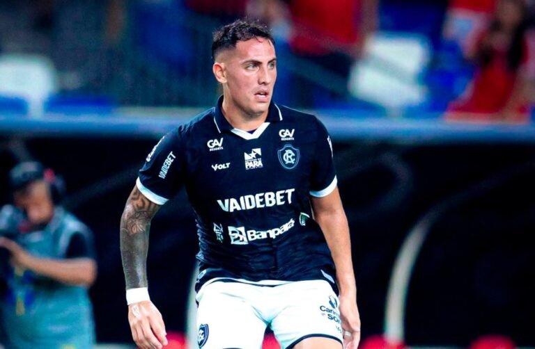 jogador braian cufre em ação pelo Remo