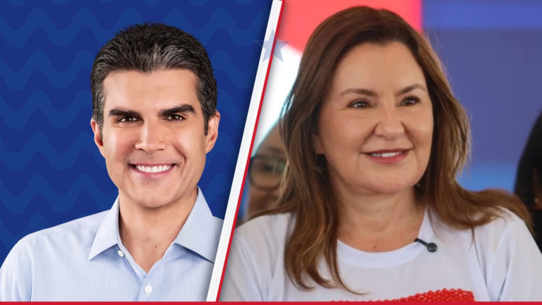 Helder Barbalho e Hana Ghassan lado a lado em montagem