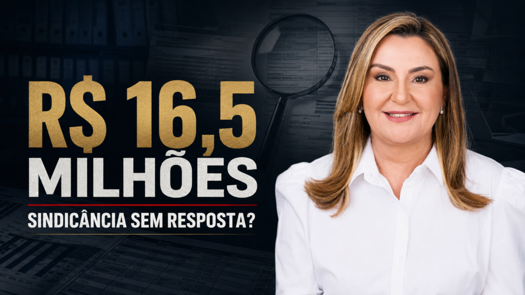 Montagem de Hana com o valor de R$ 16,5 milhões ao lado
