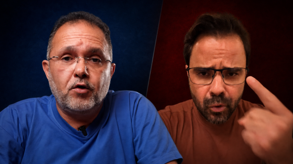 Chamonzinho e Toni Cunha, lado a lado