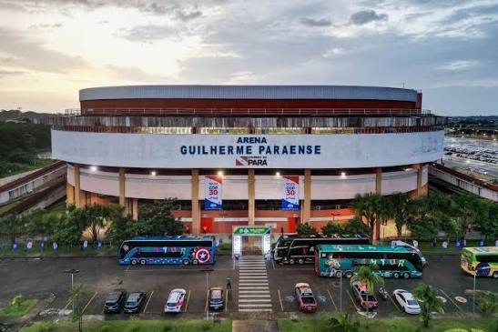 arena mangueirnho, em Belém