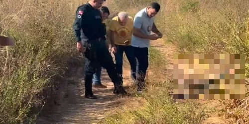 Corpo foi localizado às margens de uma vicinal, a cerca de 10 quilômetros da sede do município; Polícia Civil investiga o caso