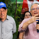 Zequinha Marinho e Pastor Fenelon, que será substituído na chapa ao Senado após declarar apoio a Helder Barbalho e Hana Ghassan