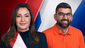 Hana Ghassan e Daniel Santos lado a lado na eleição para o Governo do Pará em 2026