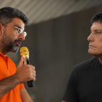 Éder Mauro, Daniel Santos e Zequinha Marinho em montagem sobre a unidade da direita no Pará
