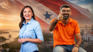 Hana Ghassan e Dr. Daniel lado a lado em ilustração sobre empate na pesquisa Quaest para o governo do Pará