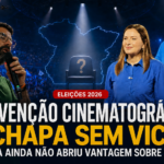 Dr. Daniel Santos, Hana Ghassan e Helder Barbalho em capa sobre a convenção do MDB e a chapa sem vice no Pará