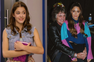 Na imagem em destaque, a cantora e o pai